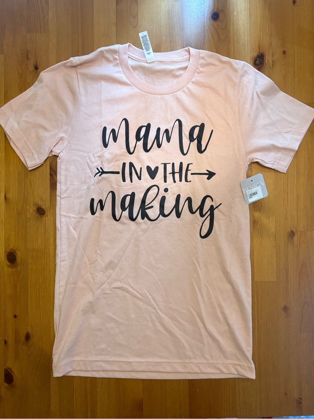 “Mama In The Making” Pink Tee